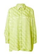 TOPSHOP Bluse  neongul