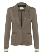 Kaffe Blazer 'Kinnie'  mokka / hvid