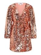 Dorothy Perkins Petite Coctailkjole  rosa guld