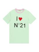 N°21 Bluser & t-shirts  mint / lys pink / rød / sort