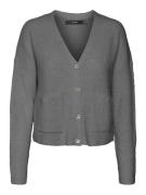 VERO MODA Cardigan 'MILI'  grå-meleret