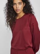 VILA Bluse  bordeaux