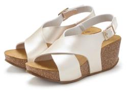 LASCANA Sandaler  creme