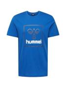 Hummel Funktionsskjorte  himmelblå / sort / hvid