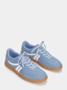 Pull&Bear Sneaker low  lyseblå / hvid