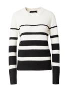 VERO MODA Pullover 'VMPLAZA'  lysebeige / sort