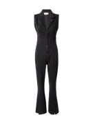 Free People Jumpsuit 'CRVY RING THE ALARM'  black denim