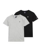 Champion Authentic Athletic Apparel Shirts  lysegrå / brandrød / sort / hvid