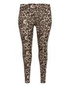 KAFFE CURVE Leggings 'Peppi'  sepia / sort