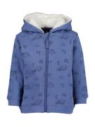 BLUE SEVEN Sweatjakke  safir / sort