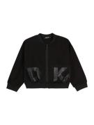 DKNY Cardigan  sort / sølv