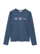 MANGO KIDS Bluser & t-shirts 'BUTTER'  marin / hvid