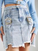 Hoermanseder x About You Nederdel 'Hanni'  blue denim