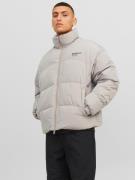 JACK & JONES Vinterjakke 'Viper'  stone / sort