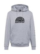 SOUTHPOLE Sweatshirt 'Halfmoon'  antracit / grå-meleret