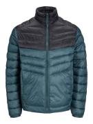 Jack & Jones Plus Overgangsjakke 'JJESprint'  petroleum / sort