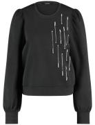 TAIFUN Sweatshirt  sort