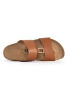 Bayton Pantoletter 'Navia'  cognac / sort