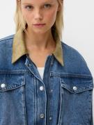 Bershka Overgangsjakke  blue denim