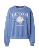 HOLLISTER Sweatshirt  blå / navy / offwhite