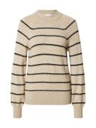 VILA Pullover 'VIRil'  beige / hvid