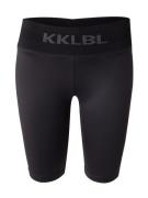 Karo Kauer Leggings 'KKLBL'  grå / sort