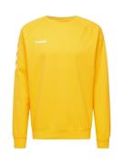 Hummel Sportsweatshirt  gul / hvid