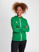 Hummel Sportssweatjakke 'AUTHENTIC PL'  jade / hvid