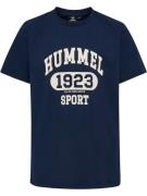 Hummel Shirts  mørkeblå / hvid