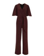 WE Fashion Jumpsuit  bordeaux