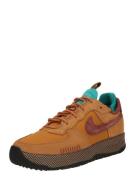 Nike Sportswear Sneaker low 'AIR FORCE 1'  turkis / kastaniebrun / sepia