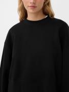 Bershka Sweatshirt  grå-meleret / sort