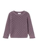 NAME IT Pullover 'NMFNasigne'  brombær