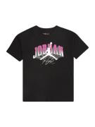 Jordan Bluser & t-shirts 'PUSH THROUGH'  grå / neonpink / sort / offwhite