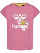 Hummel Bluser & t-shirts 'Maya Diez'  gul / lys pink / sort / hvid