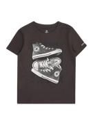 CONVERSE Bluser & t-shirts 'SNINEFETTI SNEAKER'  grå / antracit / hvid