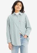 LEVI'S ® Bluse 'Lola'  grøn / hvid