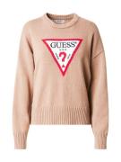 GUESS JEANS Pullover  camel / rød / sort / hvid