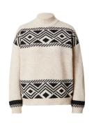 ONLY Pullover 'ONLVictoria'  beige-meleret / sort