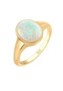 ELLI Ring  opal / guld