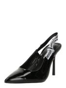 Karl Lagerfeld Slingpumps 'SARABANDE'  sort / offwhite