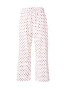 Lindex Pyjamasbukser  rød / hvid