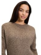 Cartoon Pullover  brun-meleret