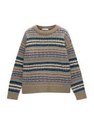 Pull&Bear Pullover  creme / marin / lysebrun / orkidee