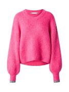 co'couture Pullover 'Coralie'  grå / pink