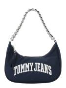 Tommy Jeans Håndtaske  navy / sølv / hvid