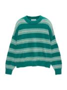 Pull&Bear Pullover  grøn / mint / hvid