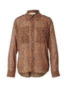 MICHAEL Michael Kors Bluse  okker / sort