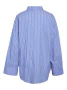 Noisy may Bluse 'NMFREJA'  azur / sort