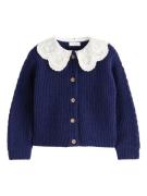 Next Cardigan  navy / hvid